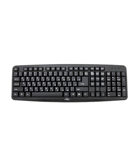 Tastatură Esperanza Titanium TKR101 - Russian Layout / Office keyboard standard, 107 buttons, USB